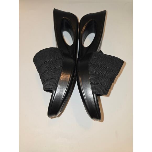 Montego Bay Club Black Sherry Mules size 9M NIB - Picture 6 of 9